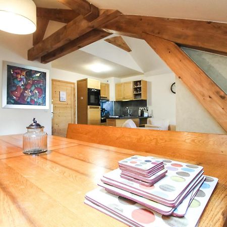 Exceptional 3 Bed Penthouse With Fireplace And Stunning Views Flaine Exterior photo