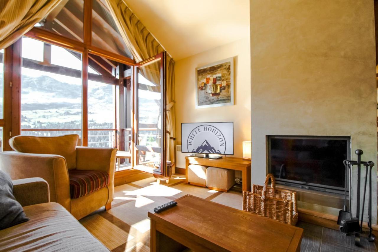 Exceptional 3 Bed Penthouse With Fireplace And Stunning Views Flaine Exterior photo