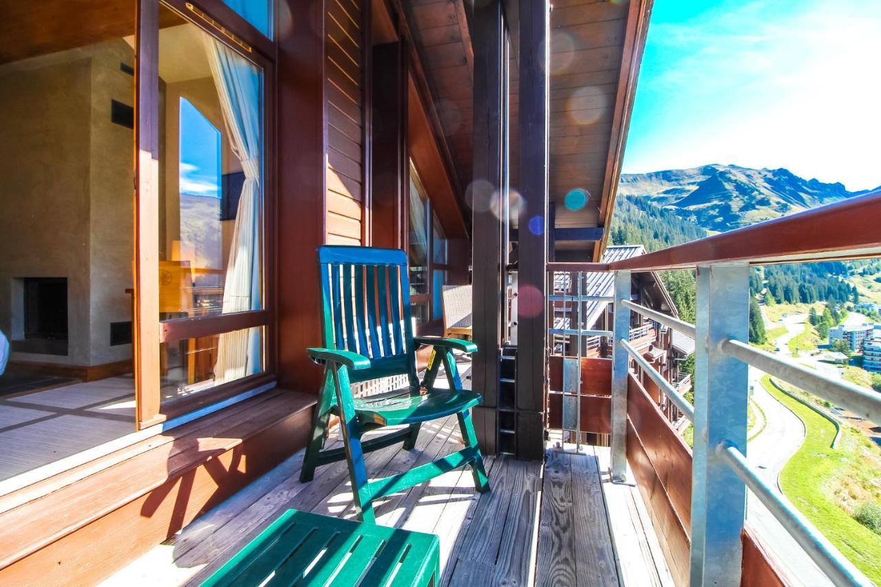 Exceptional 3 Bed Penthouse With Fireplace And Stunning Views Flaine Exterior photo
