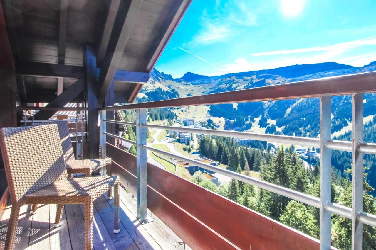 Exceptional 3 Bed Penthouse With Fireplace And Stunning Views Flaine Exterior photo