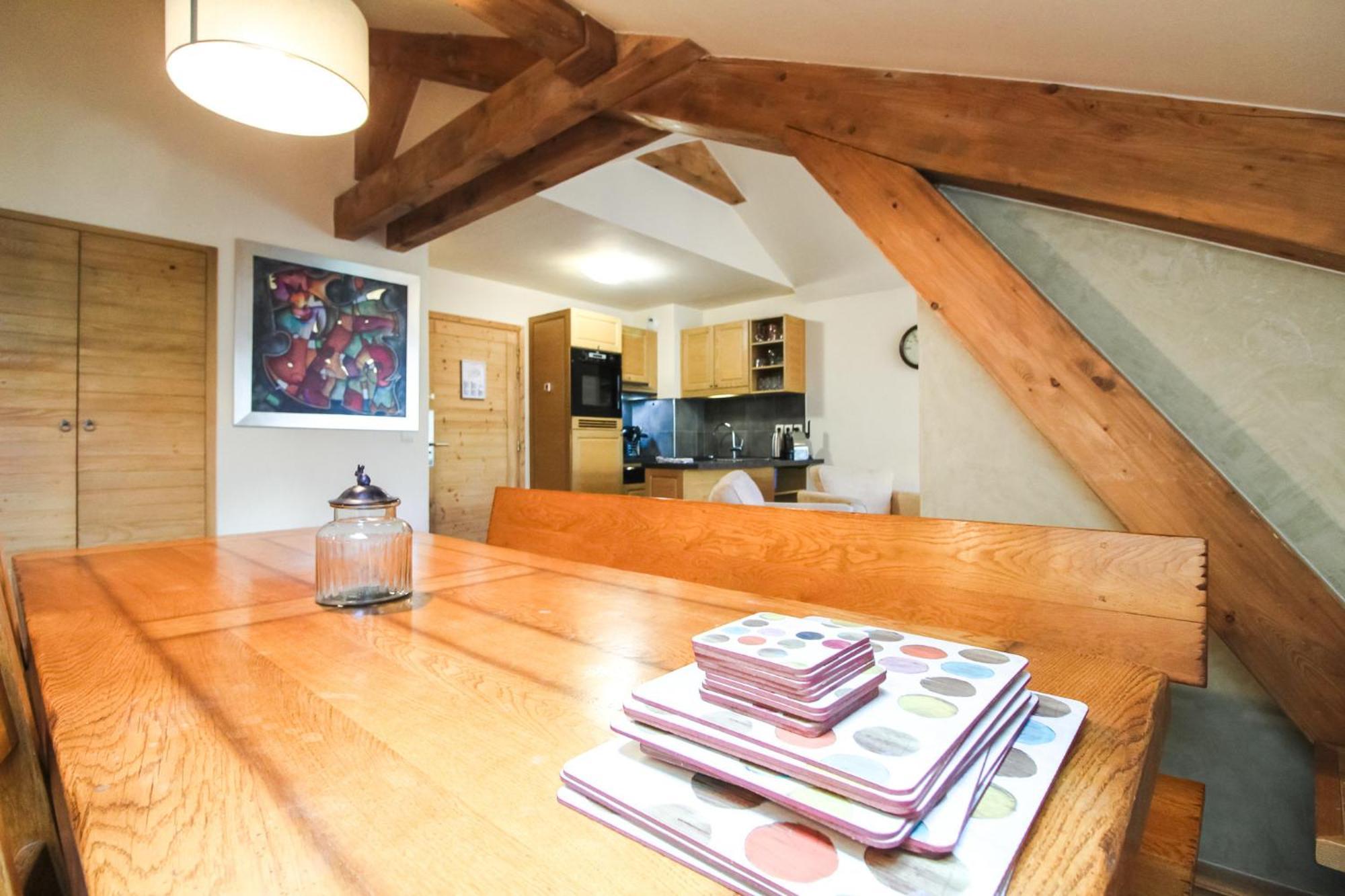 Exceptional 3 Bed Penthouse With Fireplace And Stunning Views Flaine Exterior photo