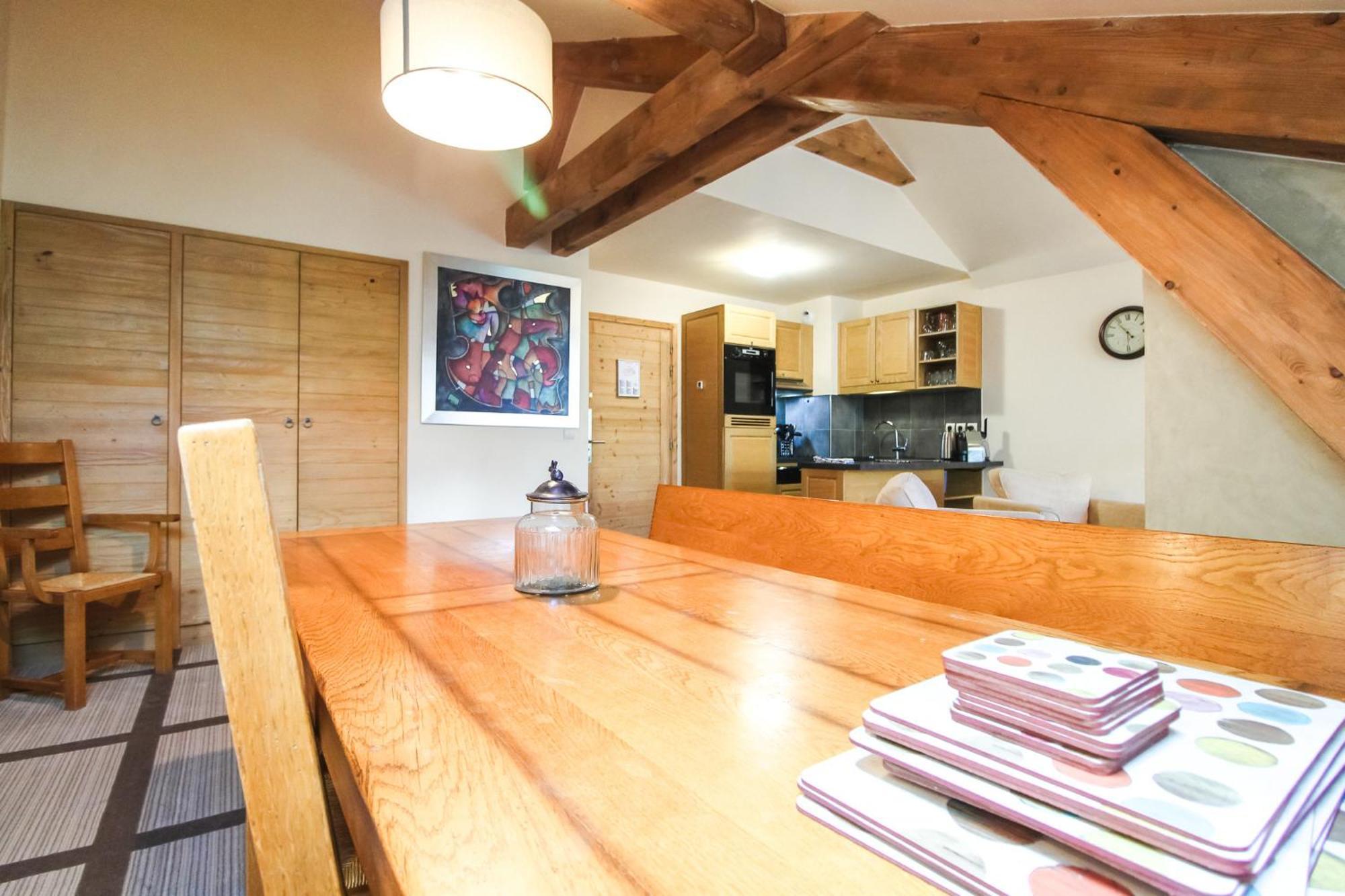 Exceptional 3 Bed Penthouse With Fireplace And Stunning Views Flaine Exterior photo