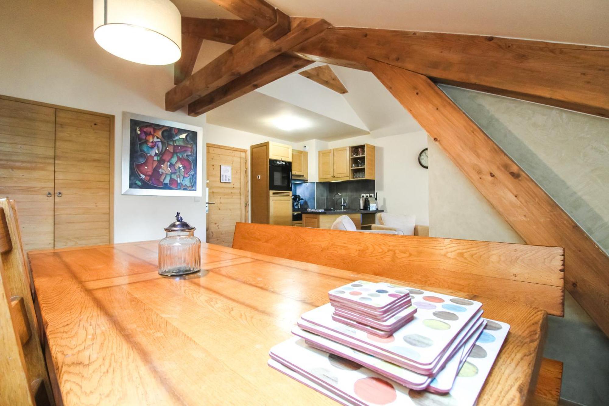 Exceptional 3 Bed Penthouse With Fireplace And Stunning Views Flaine Exterior photo
