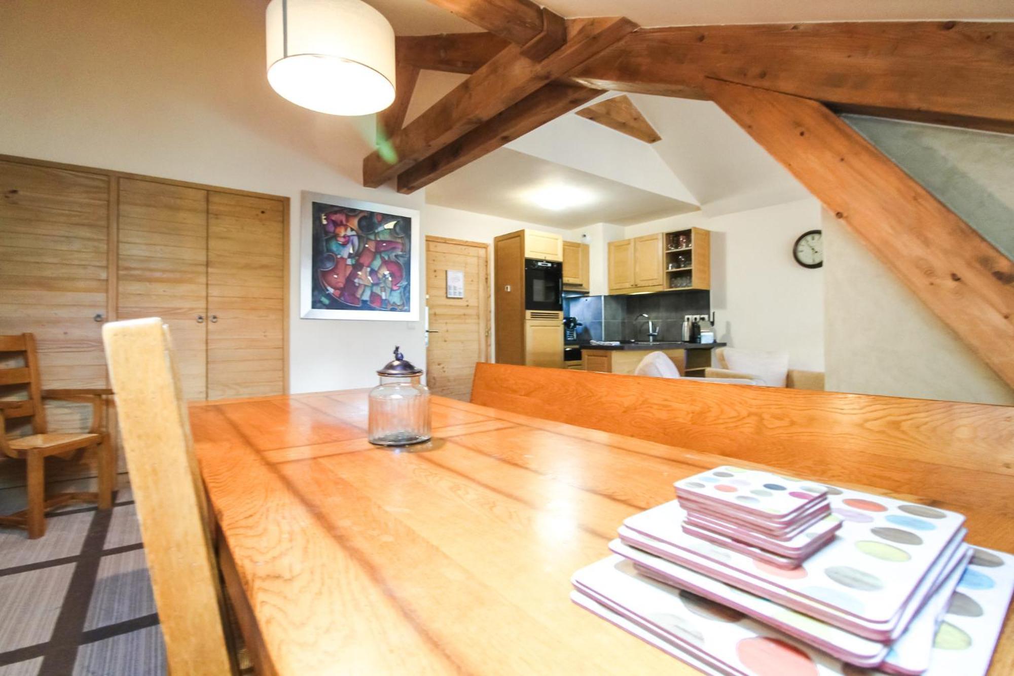 Exceptional 3 Bed Penthouse With Fireplace And Stunning Views Flaine Exterior photo