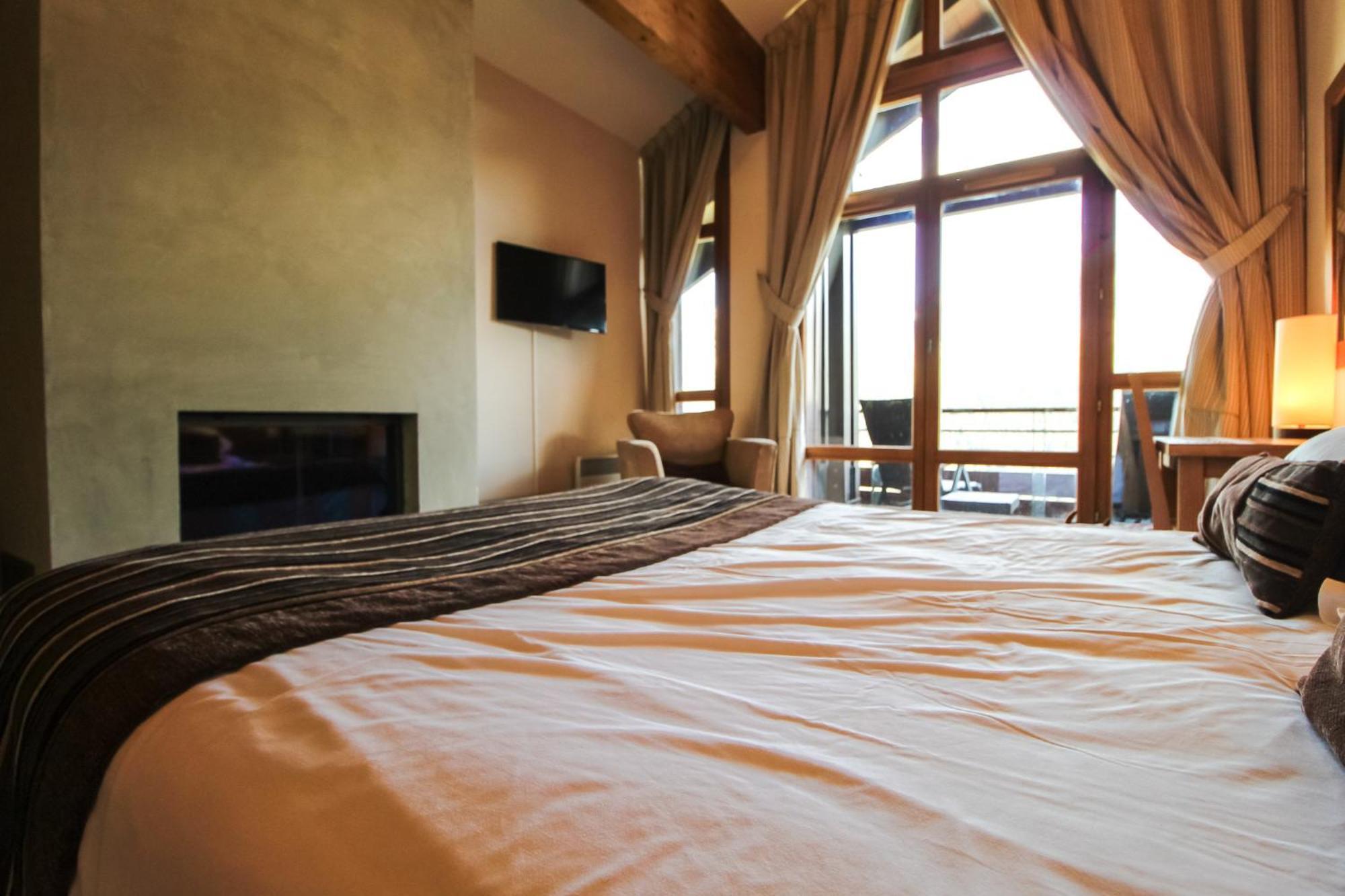 Exceptional 3 Bed Penthouse With Fireplace And Stunning Views Flaine Exterior photo