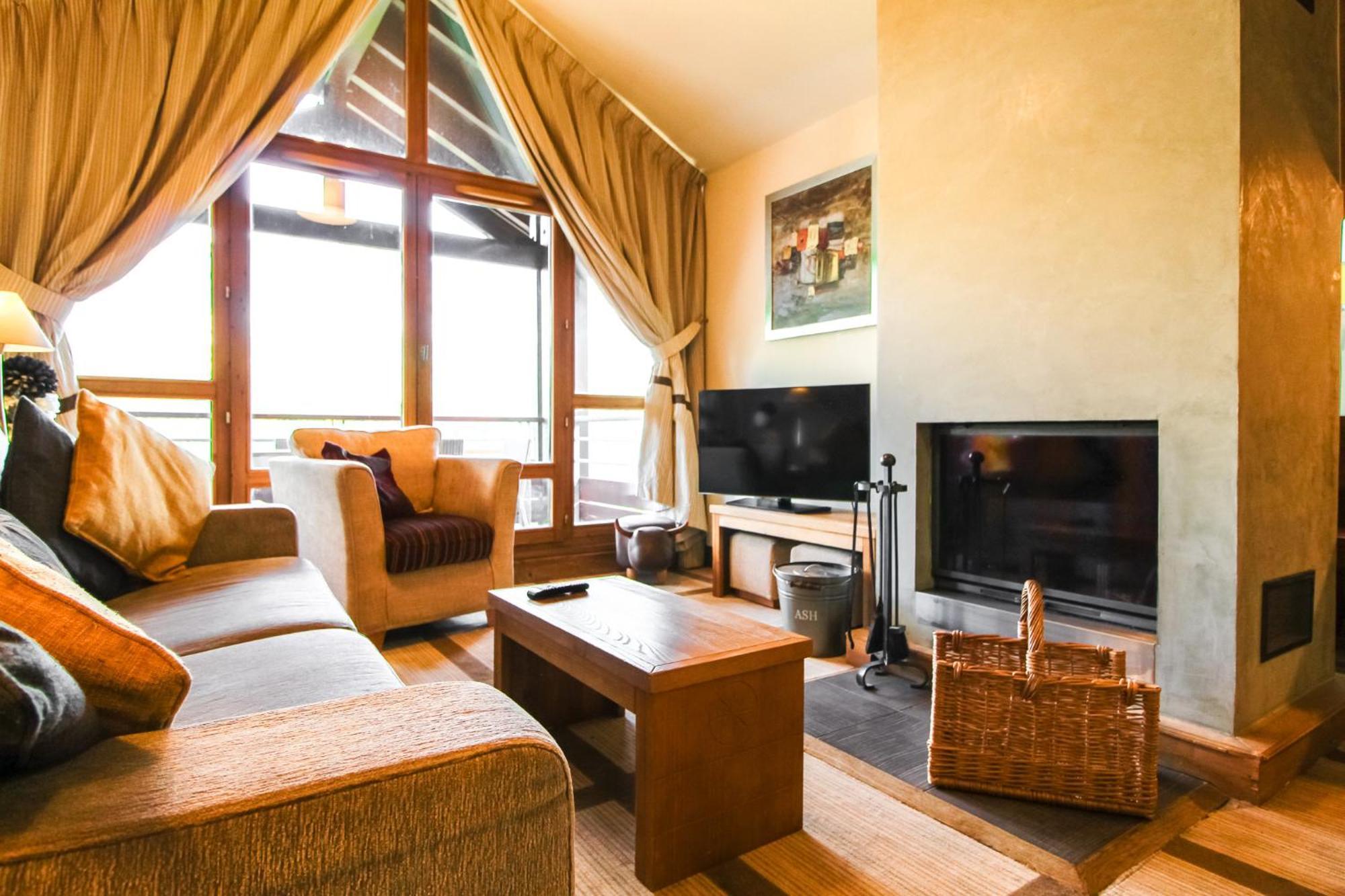 Exceptional 3 Bed Penthouse With Fireplace And Stunning Views Flaine Exterior photo