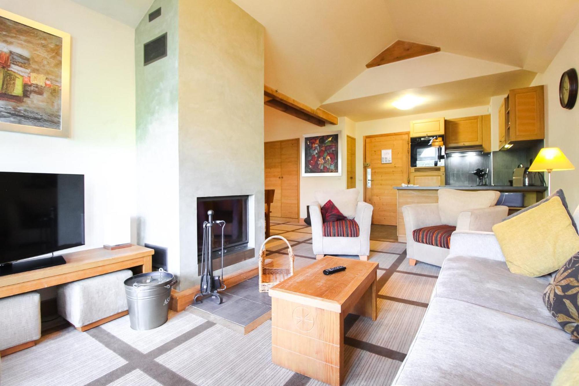 Exceptional 3 Bed Penthouse With Fireplace And Stunning Views Flaine Exterior photo
