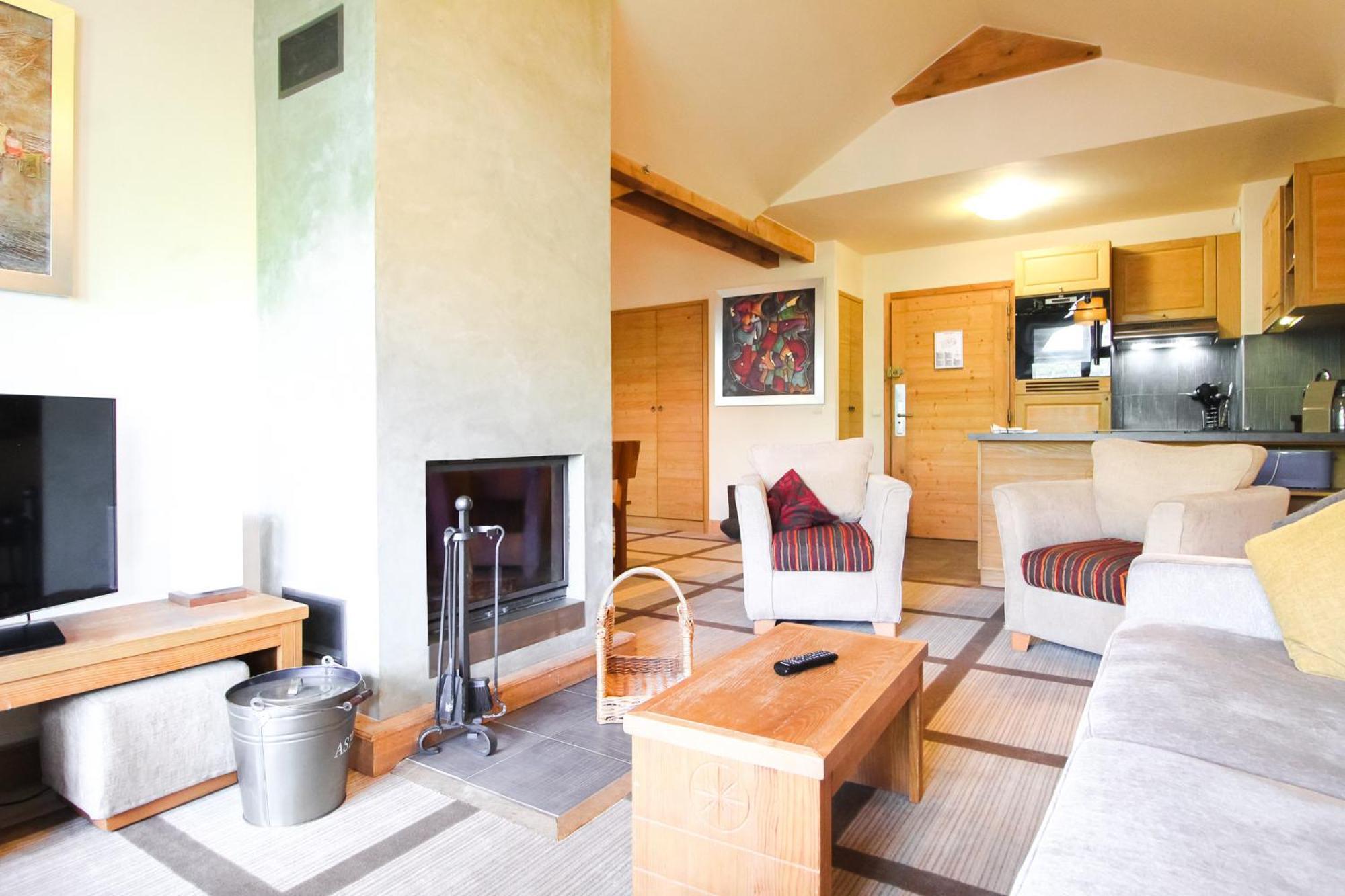 Exceptional 3 Bed Penthouse With Fireplace And Stunning Views Flaine Exterior photo