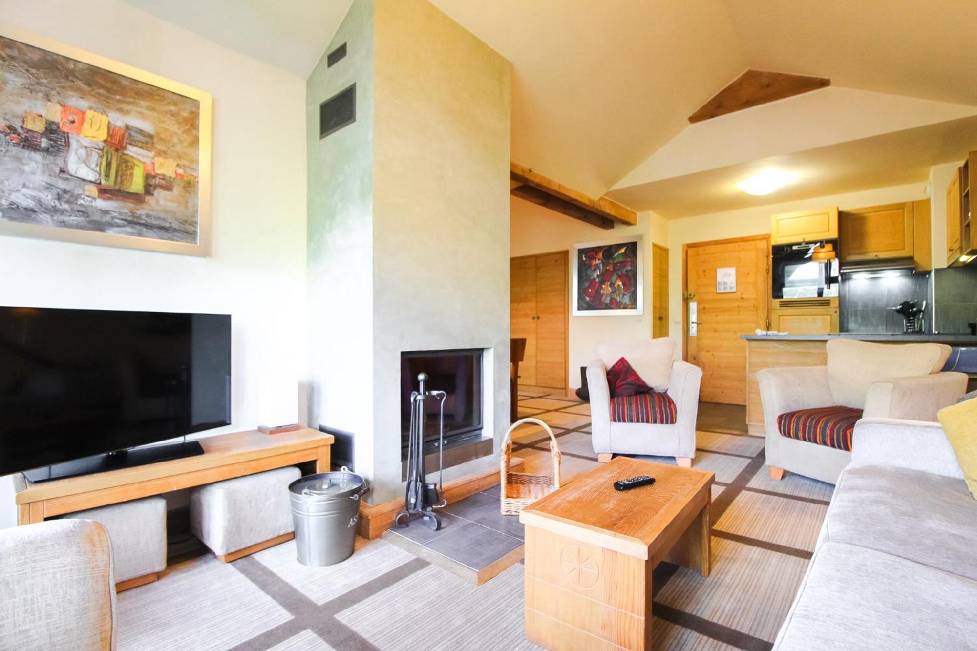 Exceptional 3 Bed Penthouse With Fireplace And Stunning Views Flaine Exterior photo