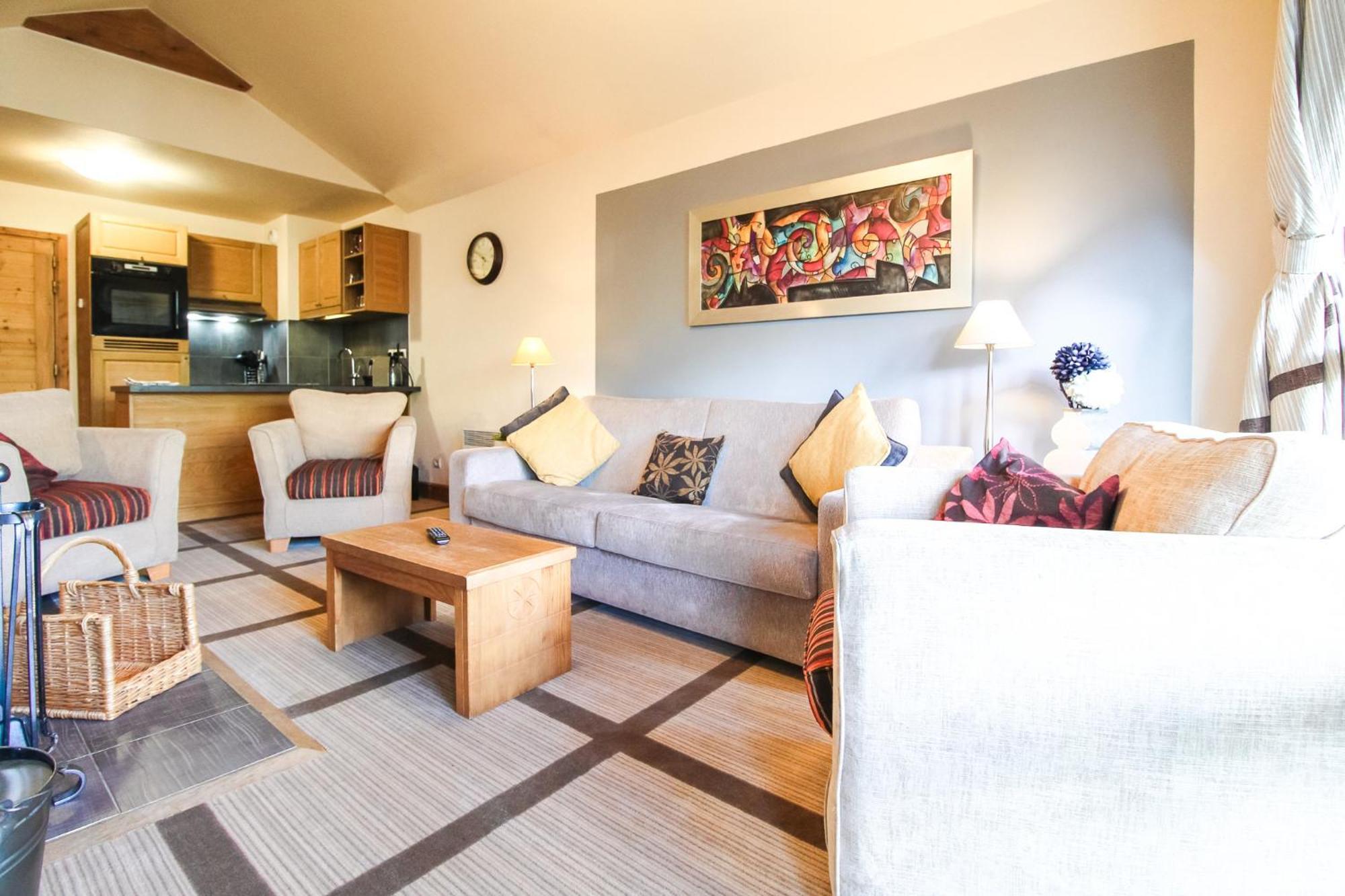 Exceptional 3 Bed Penthouse With Fireplace And Stunning Views Flaine Exterior photo
