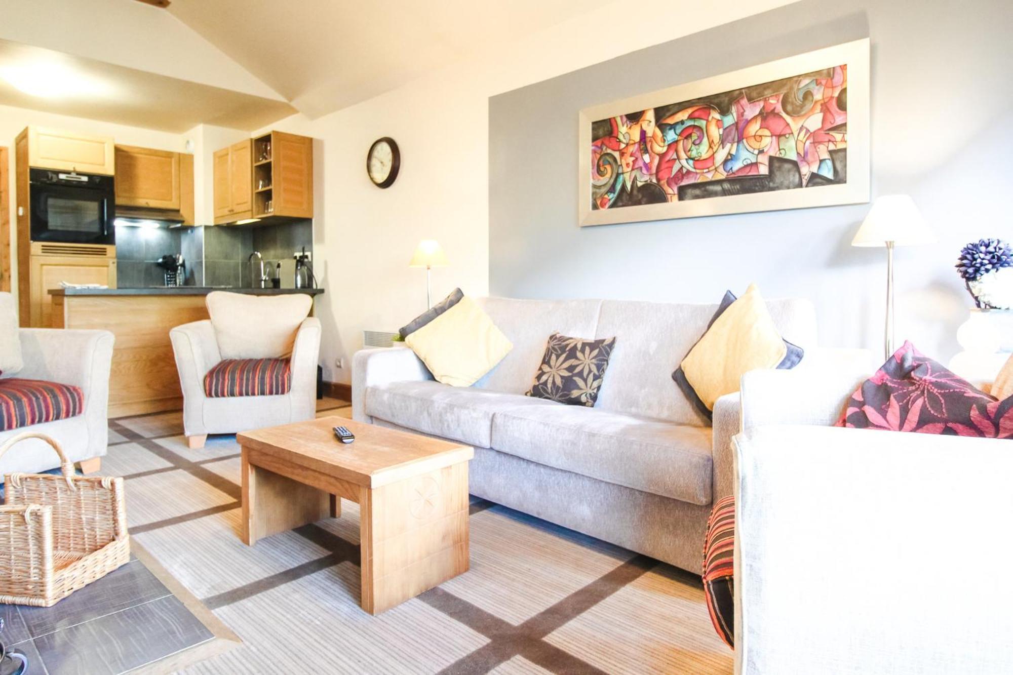 Exceptional 3 Bed Penthouse With Fireplace And Stunning Views Flaine Exterior photo